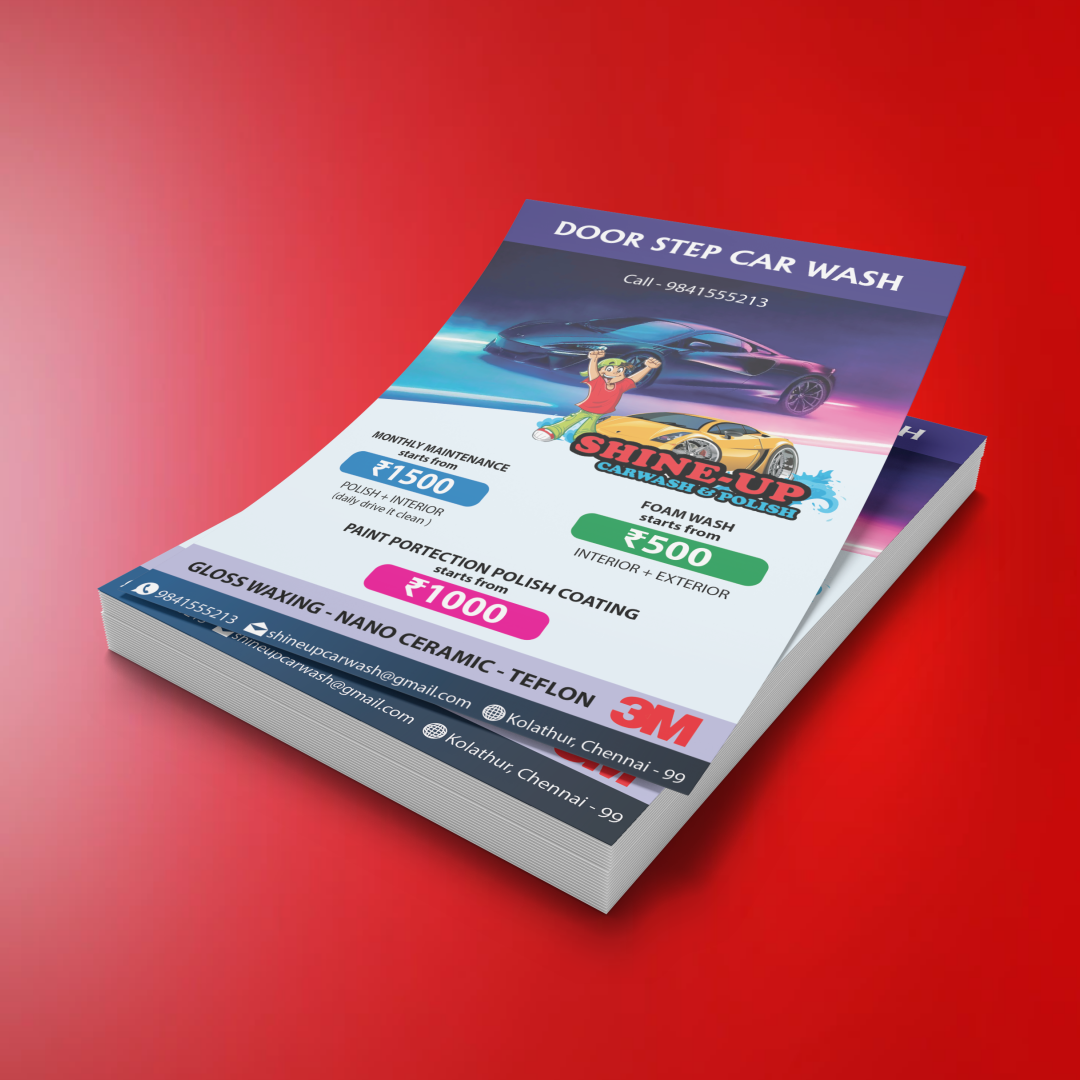  5.5 X 8.5 Inch (A5) Flyer - 90 GSM